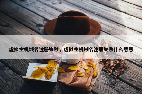 虚拟主机域名注册失败，虚拟主机域名注册失败什么意思