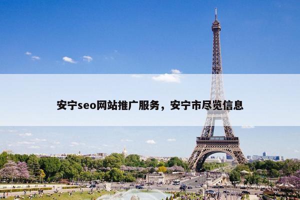 安宁seo网站推广服务，安宁市尽览信息