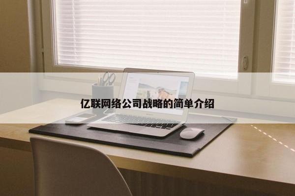 亿联网络公司战略的简单介绍