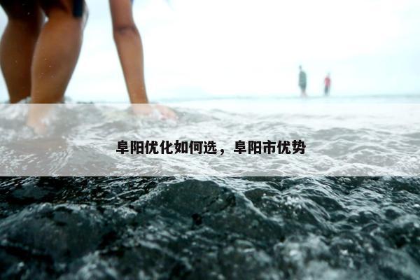 阜阳优化如何选，阜阳市优势