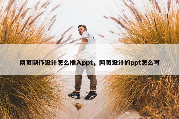 网页制作设计怎么插入ppt，网页设计的ppt怎么写