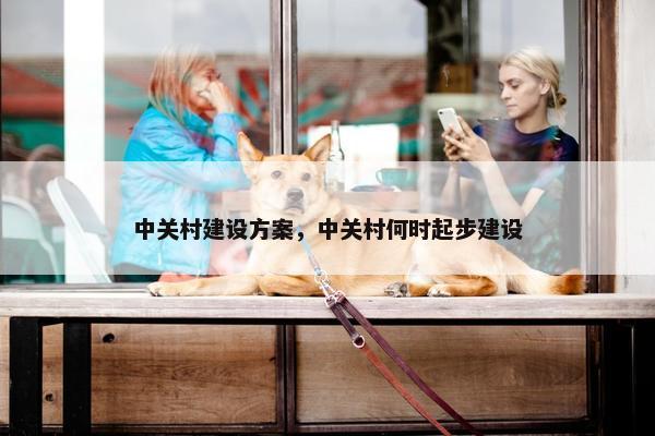 中关村建设方案，中关村何时起步建设