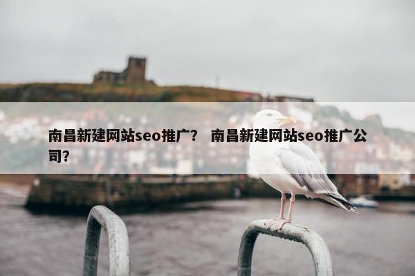 南昌新建网站seo推广？ 南昌新建网站seo推广公司？