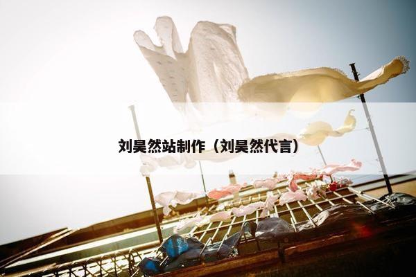 刘昊然站制作（刘昊然代言）