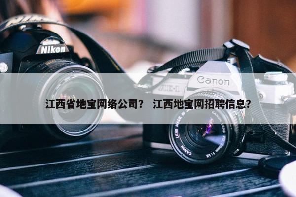 江西省地宝网络公司？ 江西地宝网招聘信息？