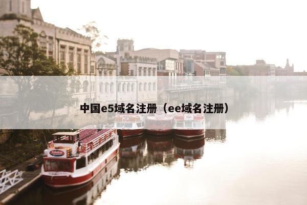 中国e5域名注册（ee域名注册）