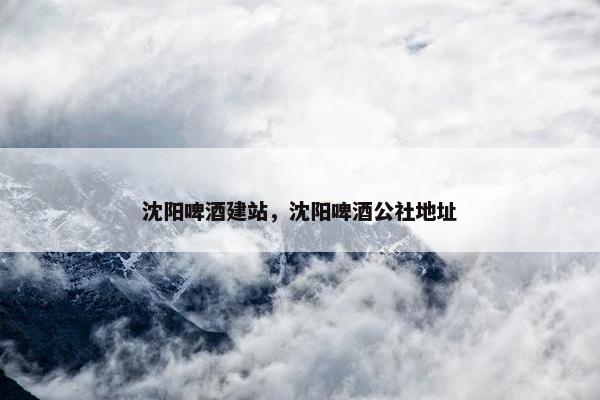 沈阳啤酒建站，沈阳啤酒公社地址