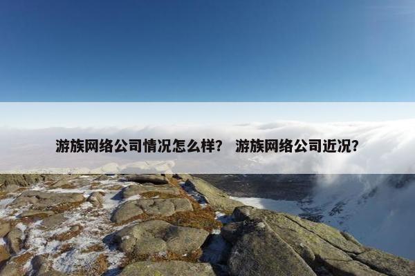 游族网络公司情况怎么样？ 游族网络公司近况？