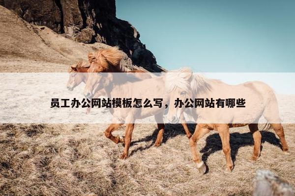 员工办公网站模板怎么写，办公网站有哪些