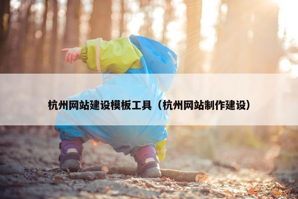 杭州网站建设模板工具（杭州网站制作建设）