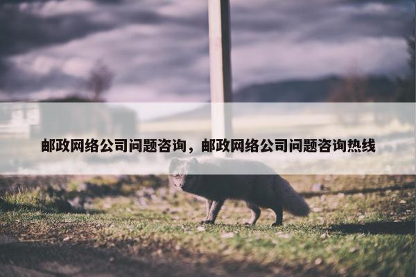 邮政网络公司问题咨询，邮政网络公司问题咨询热线