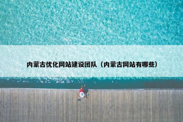 内蒙古优化网站建设团队（内蒙古网站有哪些）