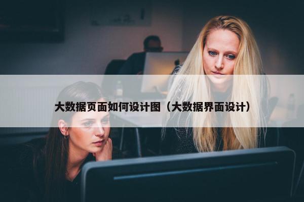 大数据页面如何设计图（大数据界面设计）