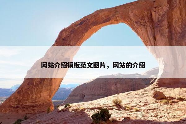 网站介绍模板范文图片，网站的介绍