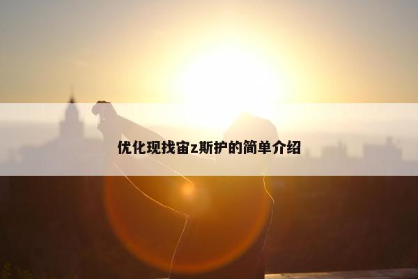 优化现找宙z斯护的简单介绍