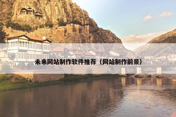 未来网站制作软件推荐（网站制作前景）