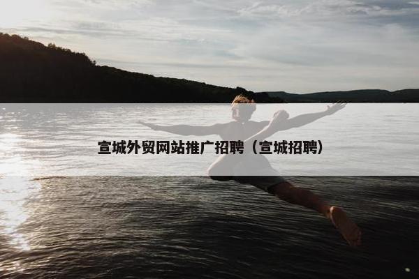 宣城外贸网站推广招聘（宣城招聘）