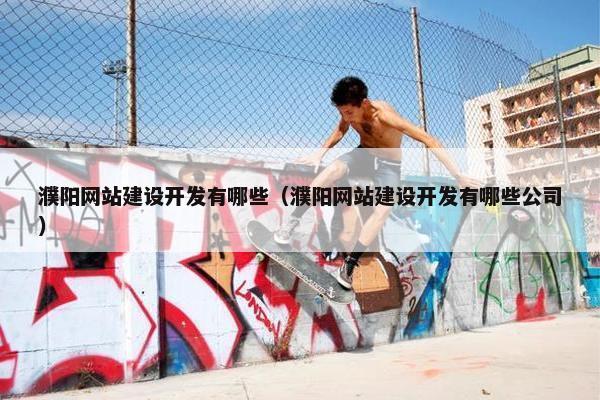 濮阳网站建设开发有哪些（濮阳网站建设开发有哪些公司）