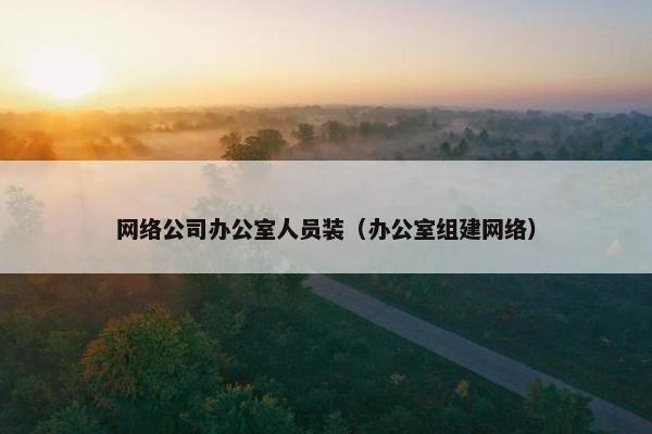 网络公司办公室人员装（办公室组建网络）