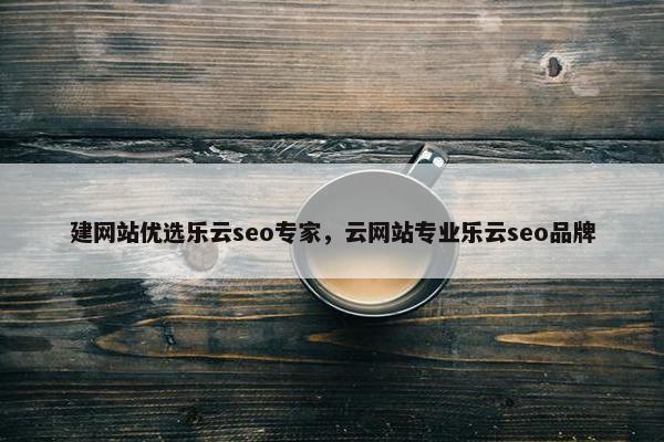 建网站优选乐云seo专家，云网站专业乐云seo品牌