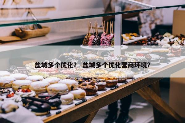 盐城多个优化？ 盐城多个优化营商环境？