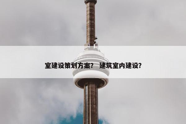 室建设策划方案？ 建筑室内建设？