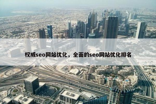 权威seo网站优化，全面的seo网站优化排名