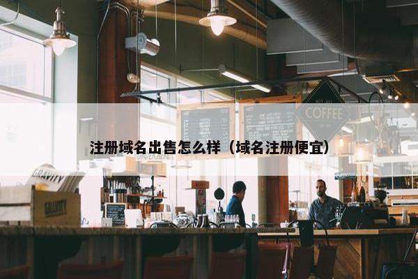 注册域名出售怎么样（域名注册便宜）