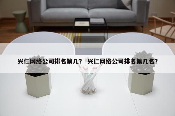 兴仁网络公司排名第几？ 兴仁网络公司排名第几名？
