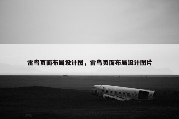 雷鸟页面布局设计图，雷鸟页面布局设计图片
