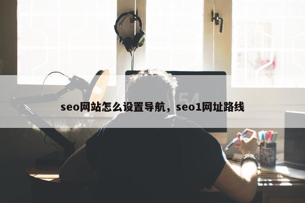 seo网站怎么设置导航，seo1网址路线