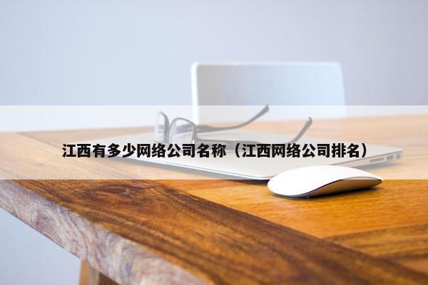 江西有多少网络公司名称（江西网络公司排名）