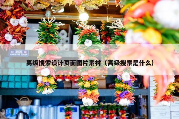 高级搜索设计页面图片素材（高级搜索是什么）
