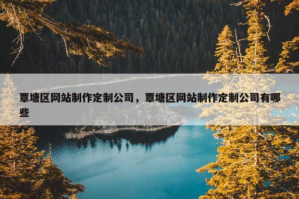 覃塘区网站制作定制公司，覃塘区网站制作定制公司有哪些