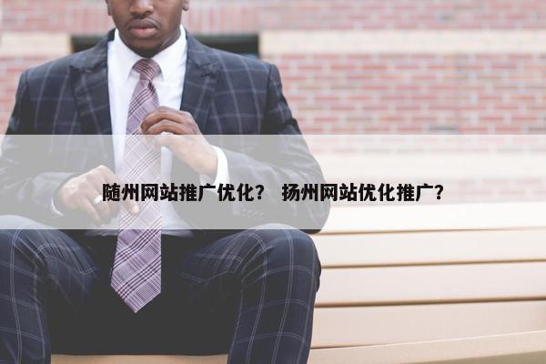 随州网站推广优化？ 扬州网站优化推广？