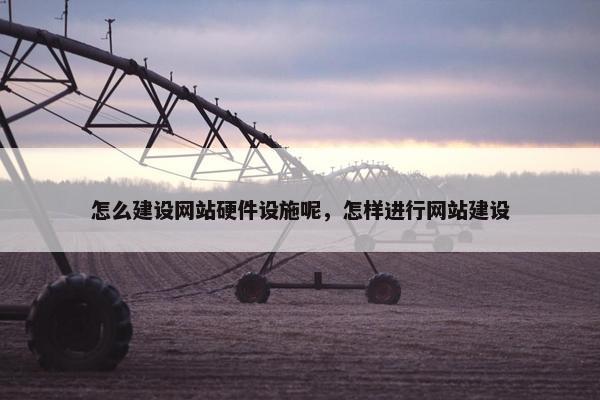 怎么建设网站硬件设施呢，怎样进行网站建设