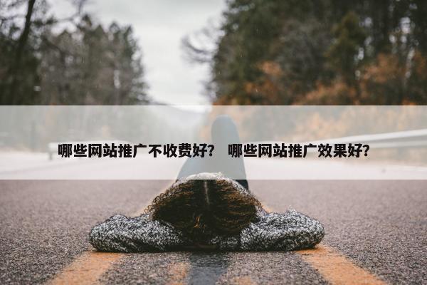 哪些网站推广不收费好？ 哪些网站推广效果好？