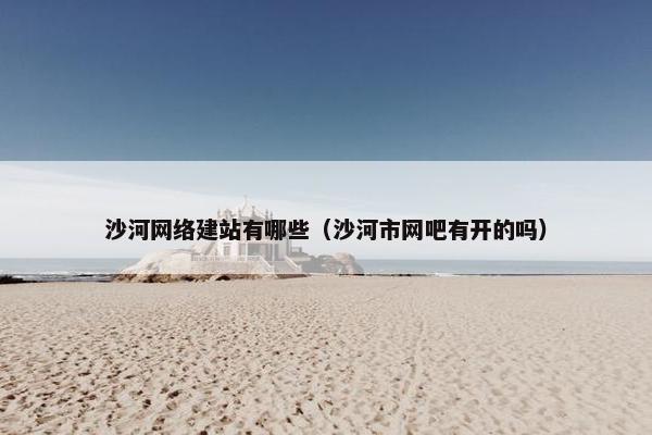 沙河网络建站有哪些（沙河市网吧有开的吗）