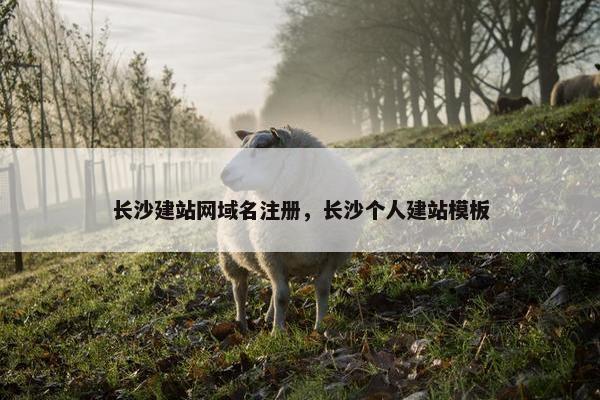 长沙建站网域名注册，长沙个人建站模板