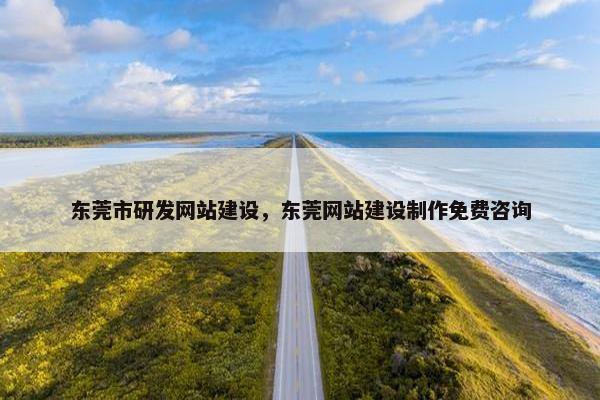 东莞市研发网站建设，东莞网站建设制作免费咨询