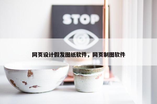 网页设计假发图纸软件，网页制图软件
