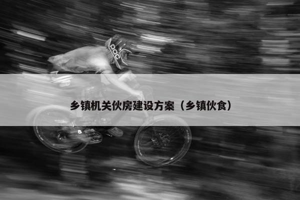 乡镇机关伙房建设方案（乡镇伙食）