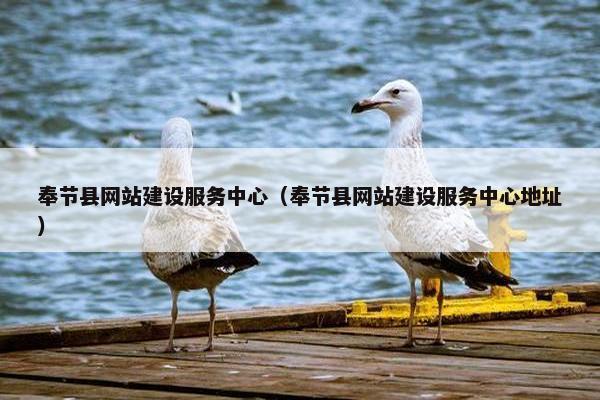 奉节县网站建设服务中心（奉节县网站建设服务中心地址）