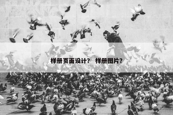 样册页面设计？ 样册图片？