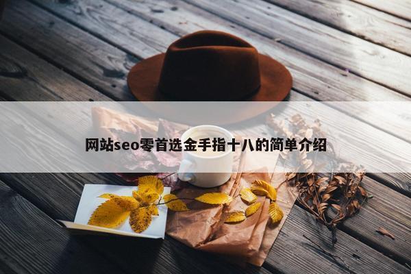 网站seo零首选金手指十八的简单介绍