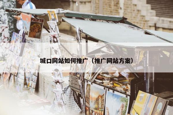 城口网站如何推广（推广网站方案）