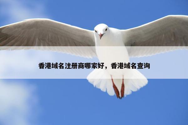 香港域名注册商哪家好，香港域名查询