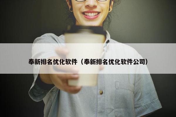 奉新排名优化软件（奉新排名优化软件公司）
