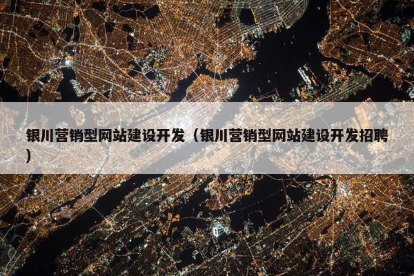 银川营销型网站建设开发（银川营销型网站建设开发招聘）
