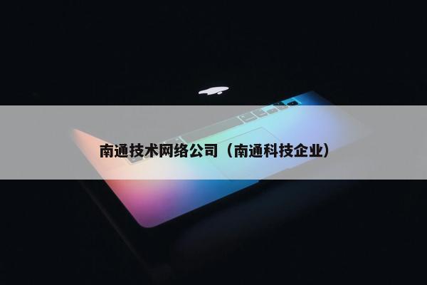 南通技术网络公司（南通科技企业）
